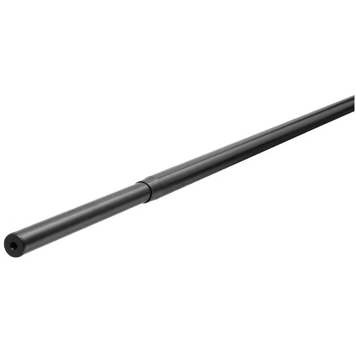 Photo 1 of 2 Black Curtain Rods 144 in. -168 in. 