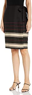 Photo 1 of Vince Camuto Women's Wrap Skirt, Rich Black, Size 12