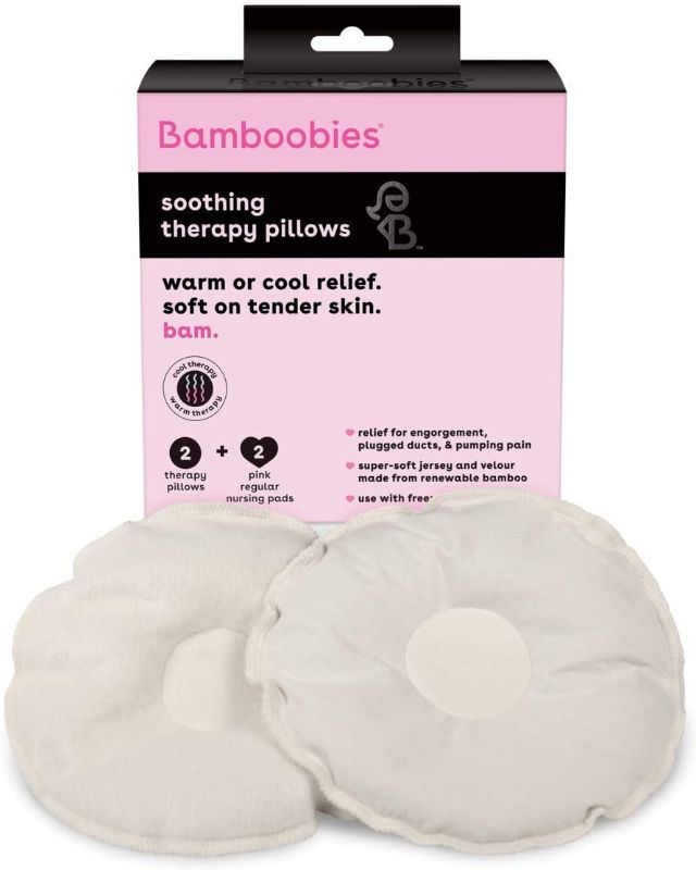 Photo 1 of Bamboobies Soothing Nursing Pillows with Flaxseed, Heating Pad or Cold Compress for Breastfeeding