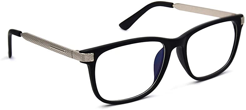 Photo 1 of sg tzh unisex blue light blocking glasses matte black