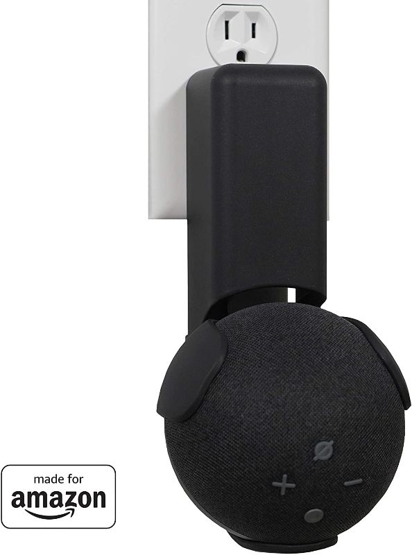 Photo 1 of All New, Made For Amazon Outlet Hanger, Black, for Echo Dot (4th generation)