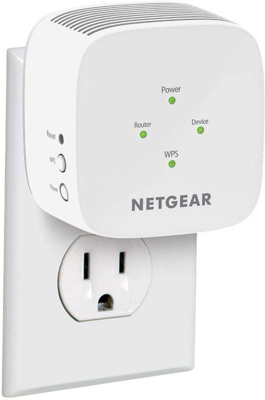 Photo 1 of NETGEAR WiFi Range Extender EX2800 - Coverage up to 1200 sq.ft. and 20 Devices, WiFi Extender AC750