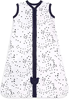 Photo 1 of Burt's Bees Baby Unisex-Baby Beekeeper Wearable Blanket, 100% Organic Cotton, Swaddle Transition Sleeping Bag, Twinkle Bee Midnight