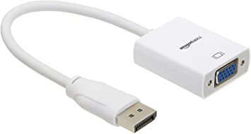 Photo 1 of Amazon Basics DisplayPort to VGA Display Monitor Adapter,1-Pack