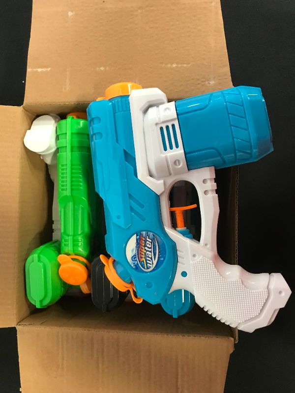 Photo 1 of 6pack of water guns 