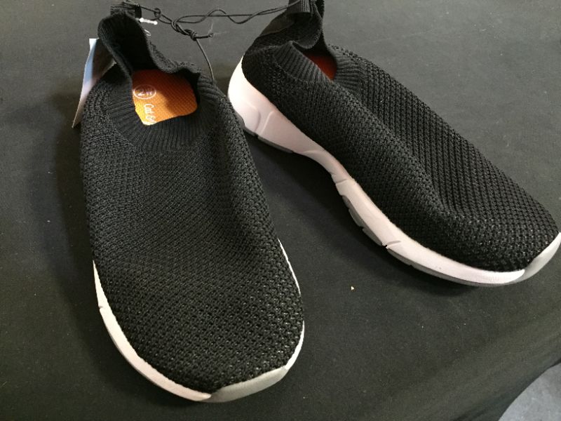 Photo 2 of Boys' Kylo Slip-On Mesh Apparel Sneakers - Cat & Jack™ Black/White