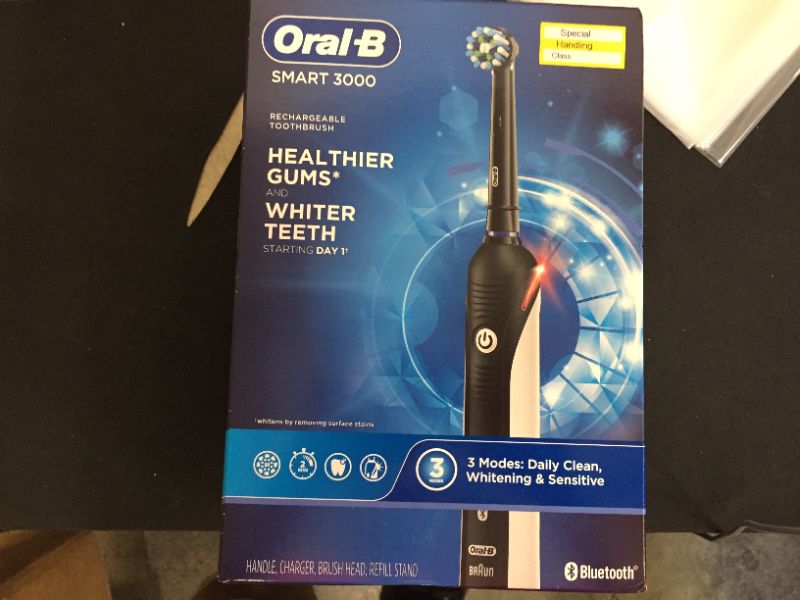 Photo 2 of Pro 3000 3D White Rechargeable Toothbrush SmartSeries