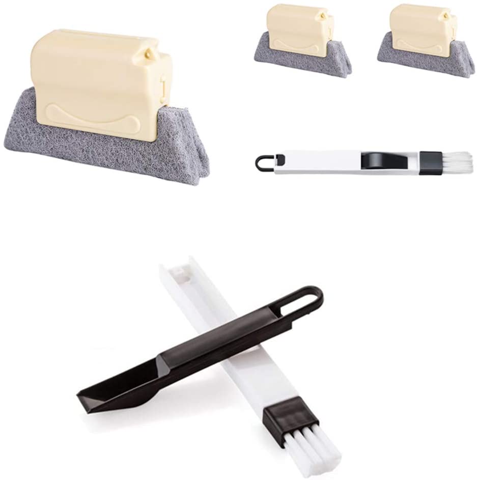 Photo 1 of 12 Window Groove Cleaning Brush and 4pcs Dustpan.