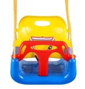 Photo 1 of 3 In 1 High Back Toddler Swing --not the same colors as stock photo--