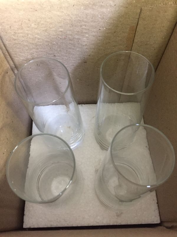 Photo 1 of Circleware Stemless Champagne Flute Glasses Set of 4