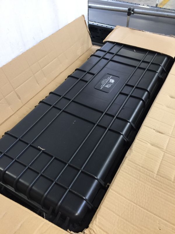 Photo 1 of Case Club AR10 Pre-Cut Waterproof Rifle Case with Accessory Box and Silica Gel to Help Prevent Gun Rust