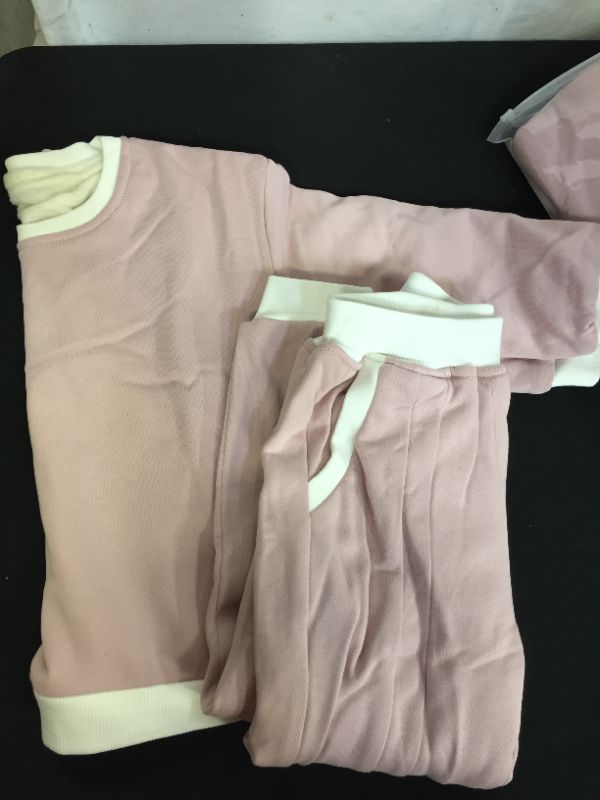 Photo 1 of Girls pink fuzzy jump suit x2   (year6-7)