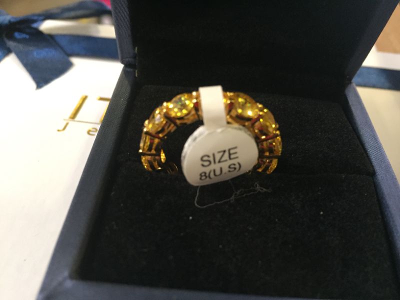 Photo 1 of italio gold ring size 8