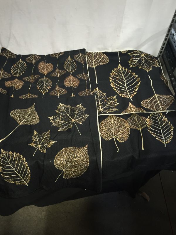 Photo 1 of 4 PCK PILLOW CASE DECOR LEAF PRINT 17X17