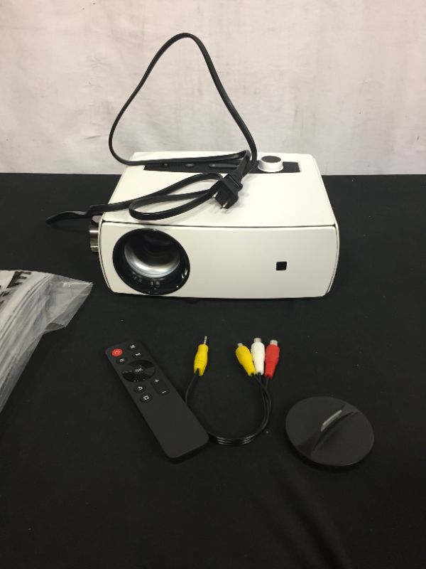 Photo 1 of LED PROJECTOR  TURNS ON BUT DOES NOT PROJECT 
SOLD FOR PARTS ONLY