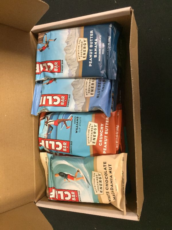 Photo 1 of 16 pack of variety of Clif bars
