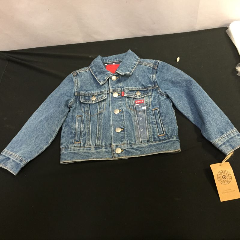 Photo 1 of KIDS LEVIS JEAN JACKET SIZE 2T