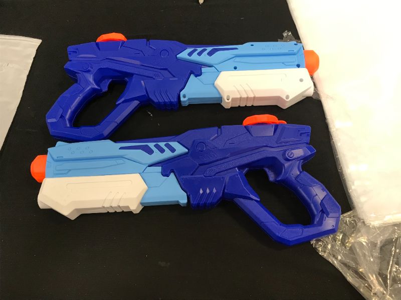 Photo 1 of 2 PACK WATER GUN SQUIRT BLASTERS