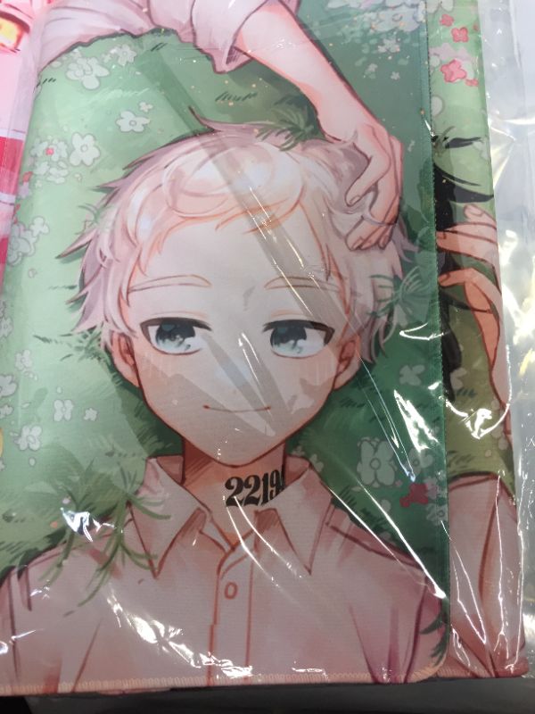 Photo 1 of  promise neverland mouse pad anime 15.8 x 29.5 inch