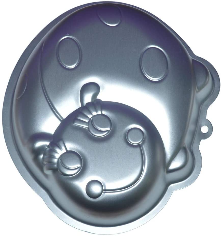 Photo 1 of 10" 3D Ladybug Baking Pan Aluminum Cake Mold DIY Birthday Cake Mould Kitchen Supplies