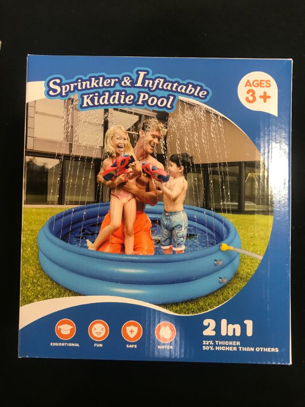 Photo 1 of Inflatable Sprinkler and Kiddie Pool