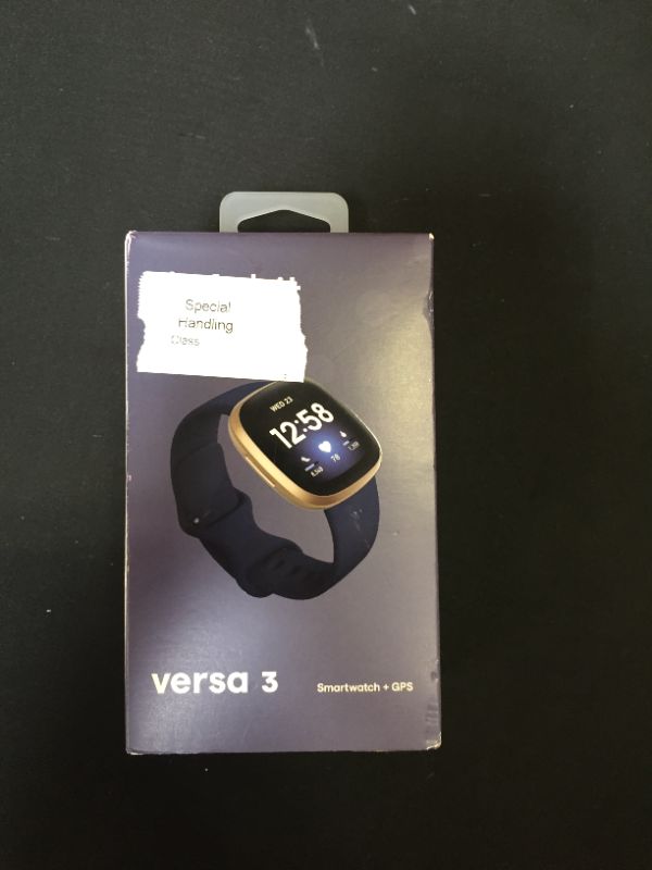 Photo 2 of Fitbit Versa 3 Health and Fitness Smartwatch with GPS