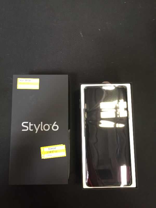 Photo 2 of LG Stylo 6 64GB Smartphone (Unlocked, White)