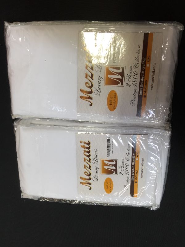 Photo 1 of 2 pack of sham sets 4 shams total Full size