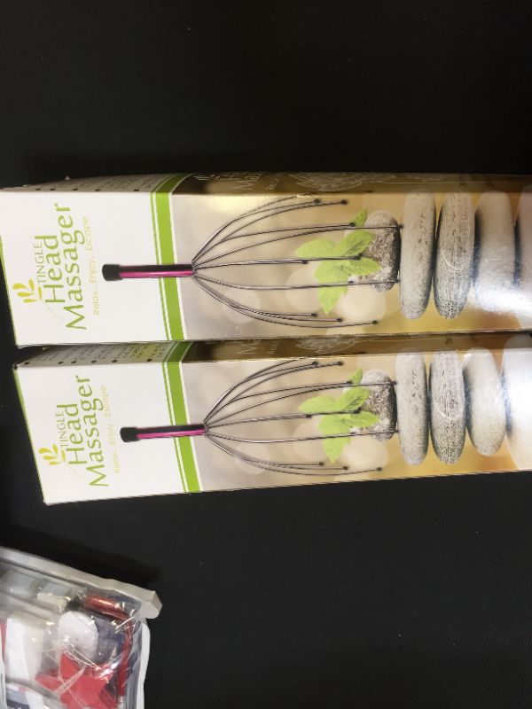 Photo 1 of 2 pack of head massagers