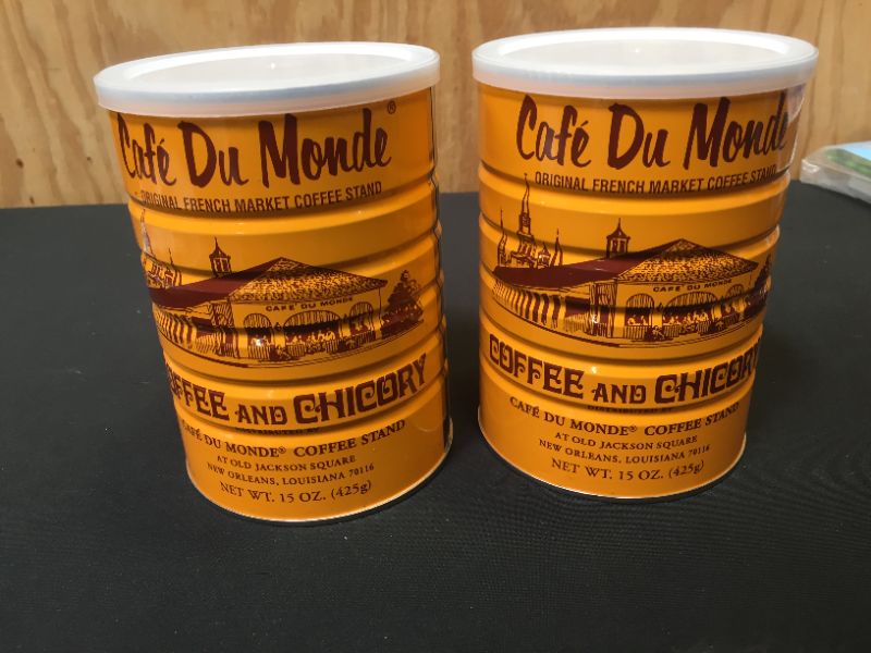 Photo 1 of 2 pack of Cafe Du Monde Coffee and Chicory - 15 oz