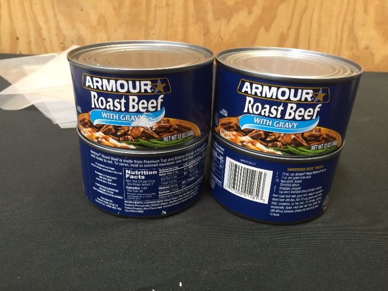 Photo 1 of 4 pack of Armour Star Roast Beef With Gravy