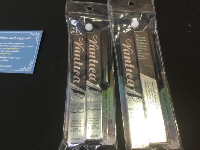 Photo 1 of 2 pack of Vantica wingled eyeliner pack