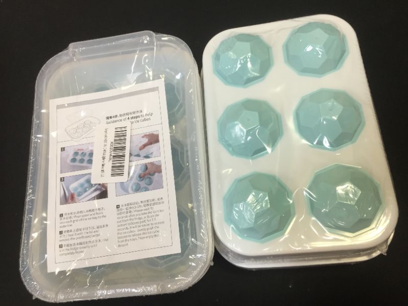 Photo 1 of 2 pack of ice tray molds