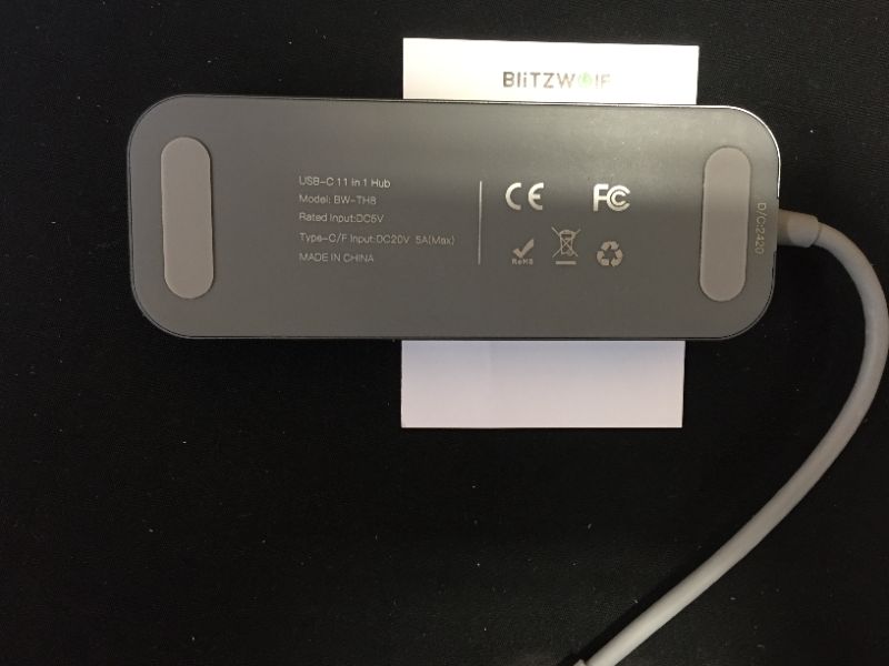 Photo 2 of BLITZWOLF BW- TH8 USB-C 11IN 1 HUB