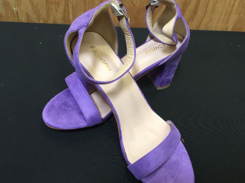 Photo 1 of Low Block Heels Chunky Sandals Ankle Strap  CHINA SIZE 42