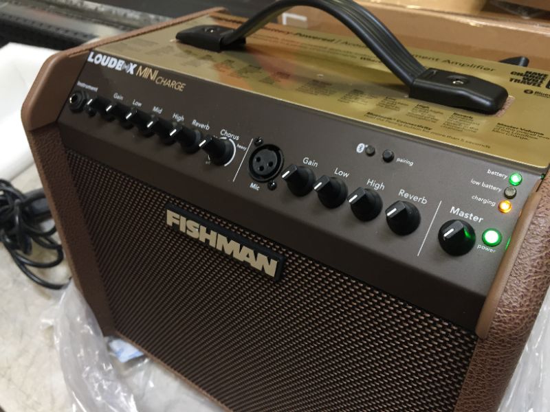 Photo 1 of Fishman Loudbox Mini Charge 60-Watt Battery Powered Acoustic Combo Amp