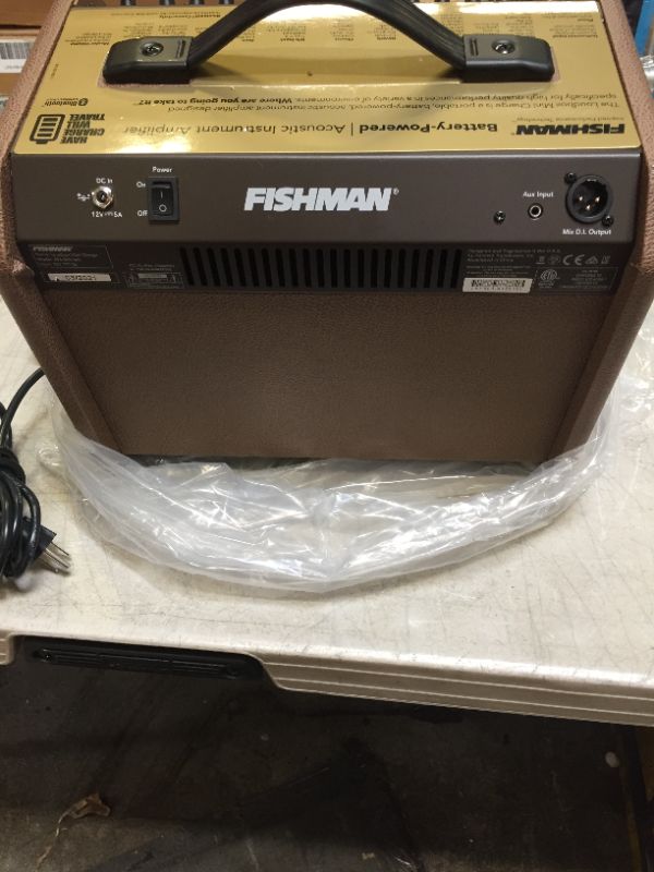 Photo 5 of Fishman Loudbox Mini Charge 60-Watt Battery Powered Acoustic Combo Amp