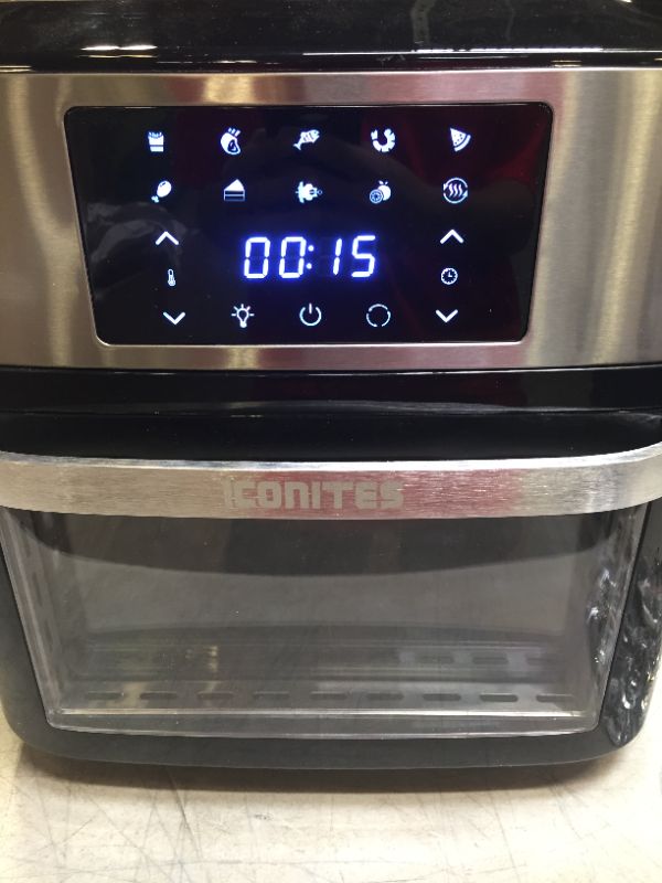 Photo 2 of ICONITES 20 Quart Air Fryer Oven, 10 in 1, with LCD Touch Screen and Temperature Control, Convection, 1800W
