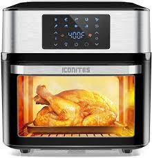 Photo 1 of ICONITES 20 Quart Air Fryer Oven, 10 in 1, with LCD Touch Screen and Temperature Control, Convection, 1800W
