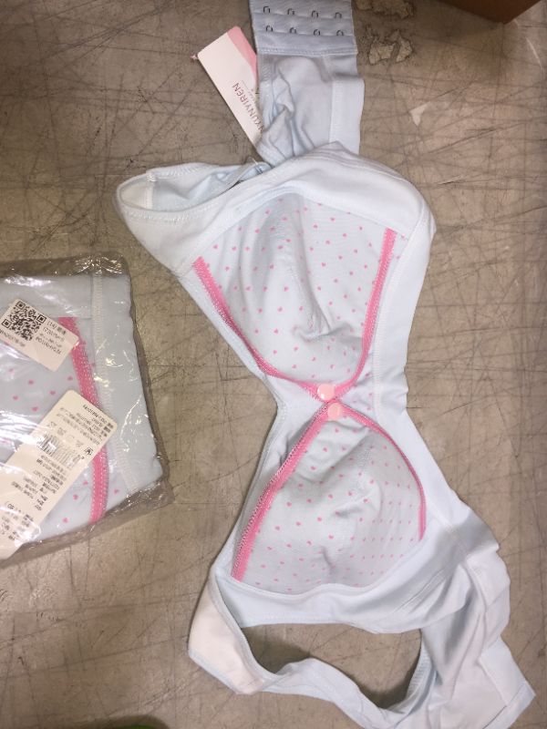 Photo 1 of 2 pack bras blue pink l 80