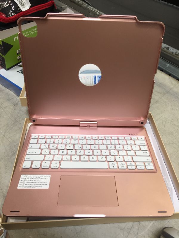 Photo 1 of f17 wireless keyboard of new ipad pro 12.9--rose gold 