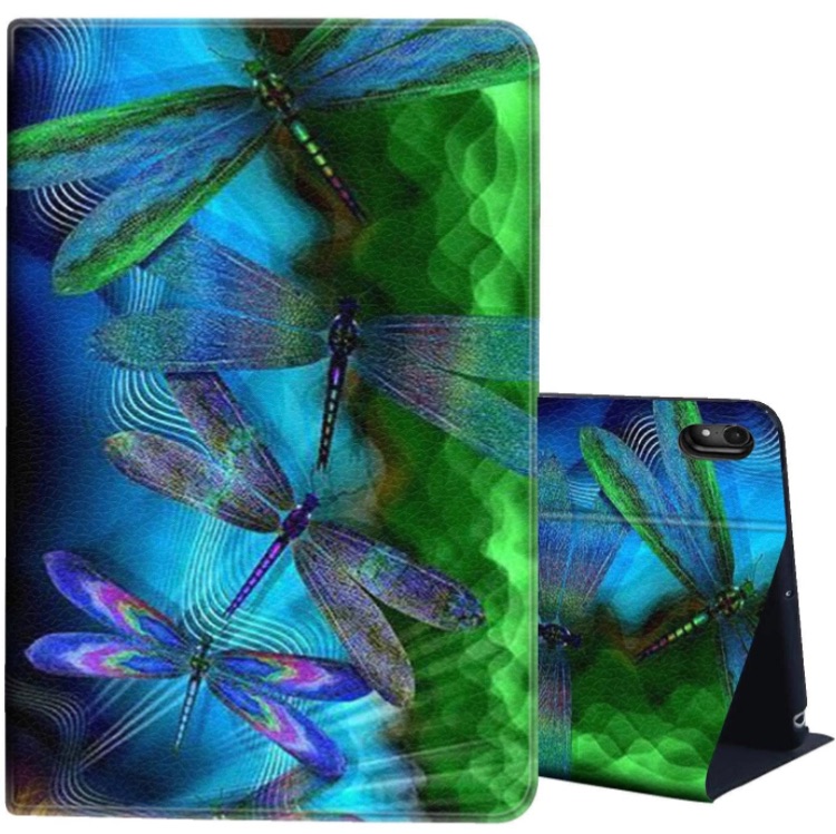Photo 1 of Compatible with iPad Air 4th Generation Case,iPad Air 4 Case 2020,AIRWEE Multi-Angle Viewing Stand Shell Smart Cover for Apple iPad Air 10.9 Inch/iPad Pro 11" 2018,Beautiful Dragonfly