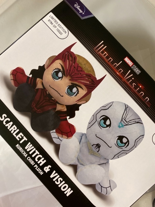 Photo 1 of Funko Pop! Marvel: WandaVision - The Scarlet Witch and Vision Plush Collectible Figure