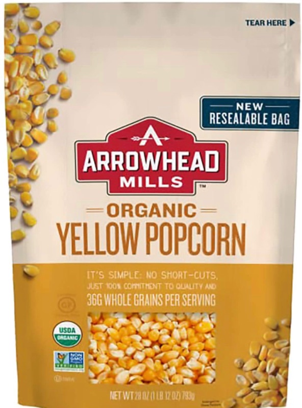 Photo 1 of 
Arrowhead Mills Organic, Yellow Popcorn, 168 Oz (Pack of 6) best by 2021