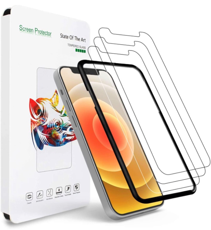 Photo 2 of [3 Pack] Screen Protector for iPhone 12 Mini (5.4-inch) 2020 release, [ Tempered Glass ] [ 0.25mm Thinness ] [ HD Clear ] Film Easy Installation with Installation Alignment

Maxdara Case for iPhone X iPhone Xs Glitter Case Liquid Flowing Luxury Bling Spar