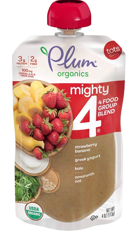 Photo 2 of 365 by Whole Foods Market, Walnuts Chopped, 8 Ounce

Plum Organics Mighty 4, Organic Toddler Food, Strawberry, Banana, Greek Yogurt, Kale, Amaranth and Oat, 4 Ounce (Pack of 6)

Detangling Brush for Afro America/African Hair Textured 3a to 4c Kinky Wavy/C