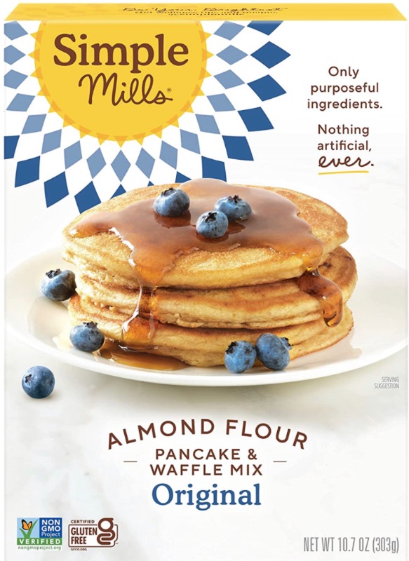 Photo 4 of Arrowhead Mills Spelt Flakes Organic Cereal, 12 Ounce Box  best by 1/2022

Simple Mills Almond Flour Pancake Mix & Waffle Mix, Gluten Free, Made with whole foods, (Packaging May Vary) best by 10/2021

Back to Nature Non-GMO Crackers, Organic Roasted Garli