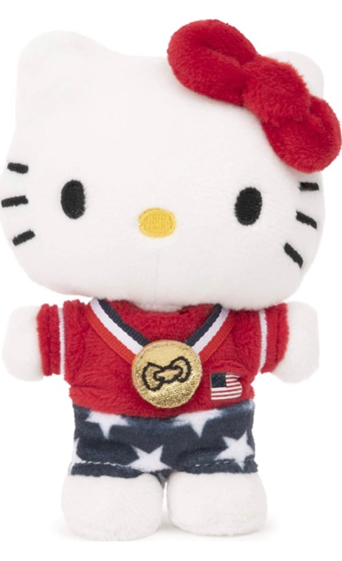 Photo 1 of GUND Hello Kitty Team USA Olympian, 4 in