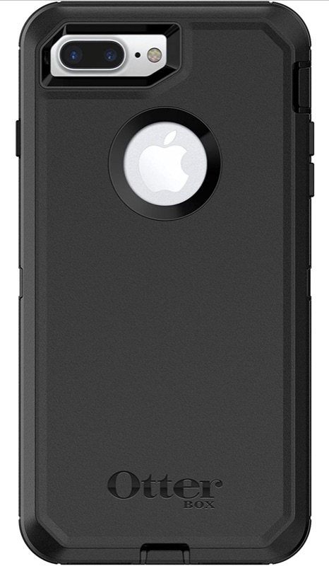 Photo 1 of OtterBox DEFENDER SERIES Case for iPhone 8 PLUS & iPhone 7 PLUS (ONLY) - Frustration Free Packaging - BLACK