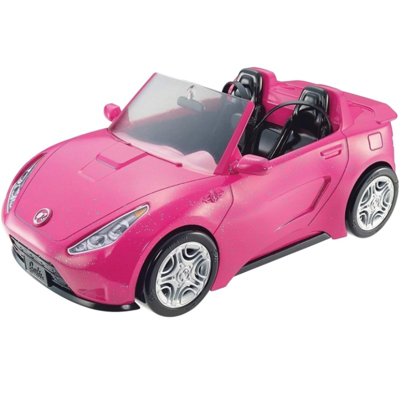 Photo 1 of Barbie Glam Convertible, Pink/Black